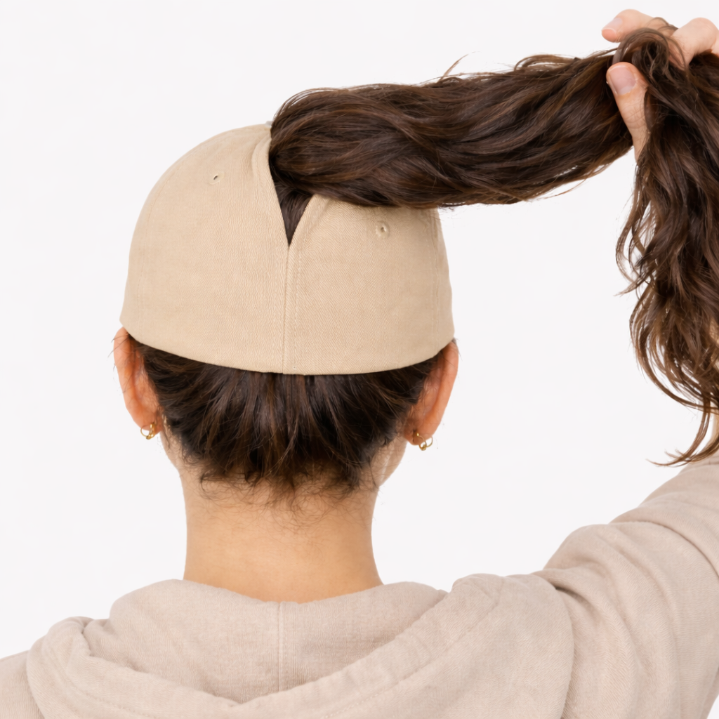 BACKLY Adventure Fit Gorra magnética — Beige